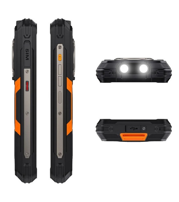 COMANDERO PDA SMARTPHONE CUBOT KING KONG POWER 5 6.88 6GB/128GB/4G/NFC/IP68/RUGE BLACK/ORANGE - Imagen 4