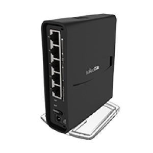 Pto Acceso Mikrotik USB RJ45 Negro(RBD52G-5HacD2HnD-TC)