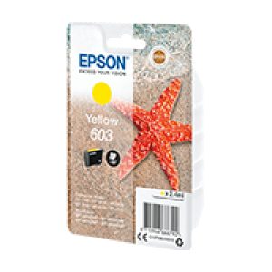 Tinta Epson 603 Amarillo 2.4ml 130 pág (C13T03U44010)