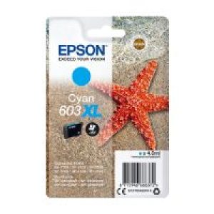 Tinta Epson 603XL Cian 4ml 350 páginas (C13T03A24010)