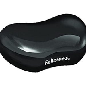 Reposamuñecas Fellowes Gel Crystal Negro (9112301)