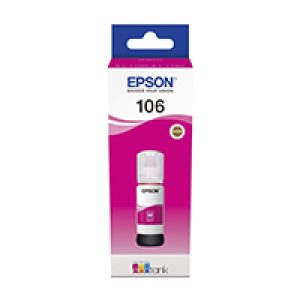Tinta Epson EcoTank 106 Magenta 70ml (C13T00R340)