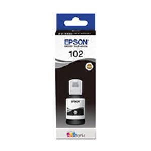 Botella de Tinta Epson 102 Negro 127ml (C13T03R140)