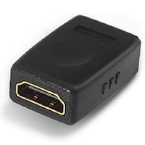 Adaptador AISENS HDMI A/H a HDMI A/H Negro (A121-0123)