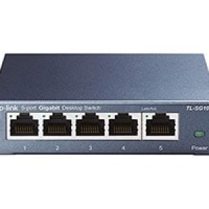 Switch TP-Link 5xRJ45 GbE Negro (TL-SG105S)