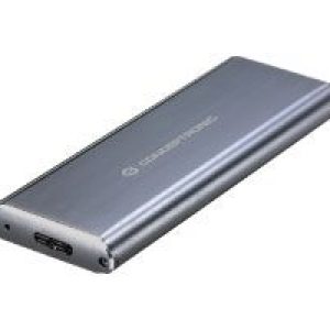Caja CONCEPTRONIC SSD M.2 SATA USB-A 3.0 Gris (DDE03G)