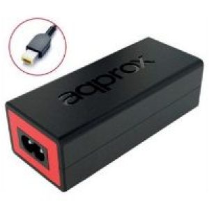 Cargador Approx 65W Portátil Lenovo Negro/Rojo (APPA11)