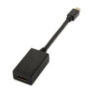 Cable AISENS Mini DP/M a HDMI A/H 15cm Negro(A125-0137)