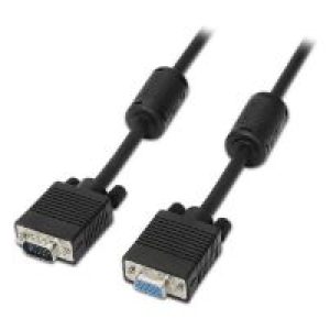 Cable AISENS VGA/M a VGA/H 3m Negro (A113-0079)