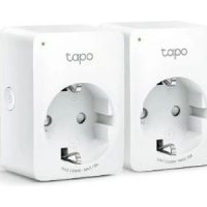 Enchufe Inteligente TP-Link WiFi BT Pack 2 (Tapo P100)