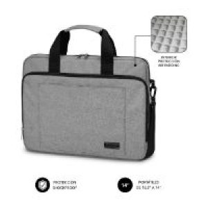 Maletín SUBBLIM Air Padding 14″ Gris (SUB-LB-4APLB01)