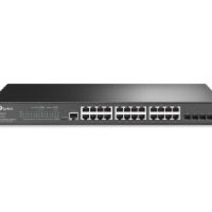 Switch TP-Link 24xRJ45 4XSFP Rack 1U Negro (TL-SG3428)