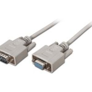Cable AISENS RS232 DB9/M a DB9/H 1.8m Beige (A112-0065)