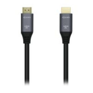 Cable AISENS HDMI/M a HDMI/M 2m Gris/Negro (A150-0428)
