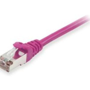 Cable EQUIP RJ45 Cat.6 S/FTP 0.25m Púrpura (EQ605553)