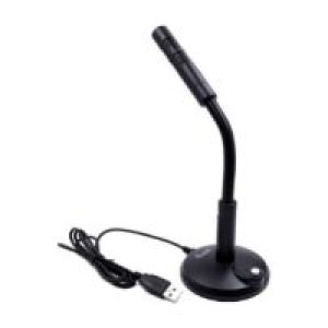 Microfóno Sobremesa EQUIP Life USB-A Negro (EQ245340)