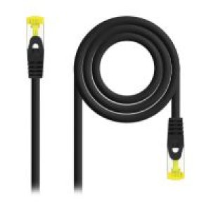 Nanocable RJ45 Cat.6a 30cm Negro (10.20.1900-L30BK)