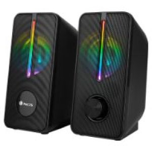 Altavoces Gaming NGS RGB 12W 3.5mm Negros (GSX-150)