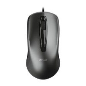 Ratón Trust Carve Óptico USB-A 1600dpi Negro (23733)