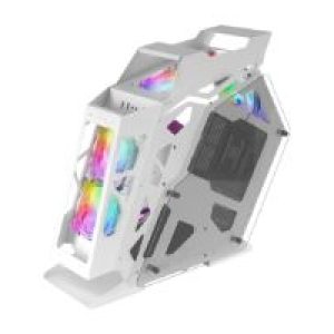 Caja Compacta Mars Gaming ARGB ATX mATX Blanca (MC61W)