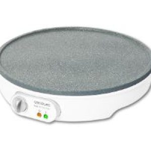 Crepera CECOTEC Fun Crepestone 1000W Blanc/Gris (08009)