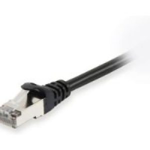 Cable EQUIP RJ45 Cat.6a S/FTP 30m Negro (EQ606111)