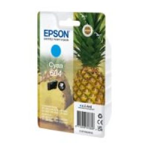 Tinta Epson 604 Piña Cian 2.4ml 130 pág (C13T10G24020)
