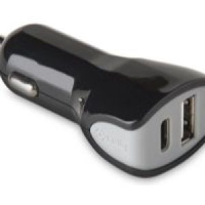 Cargador de Coche CELLY 1xUSB-C Negro (CCTYPECUSBBK)