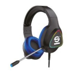 Auric+Micro SPARCO 3.5mm Negro/Azul (SPHEADPHONEPRO)