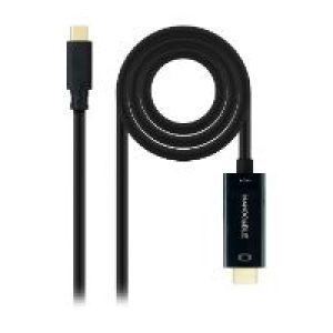 Nanocable USB-C/M a HDMI/M 3m Negro (10.15.5133)
