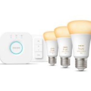 Kit Philips 3 Bombillas E27 + Hue Bridge (929002468403)
