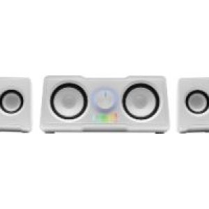 Altavoces Mars Gaming 2.2 35W USB 3.5mm Blancos (MS22W)