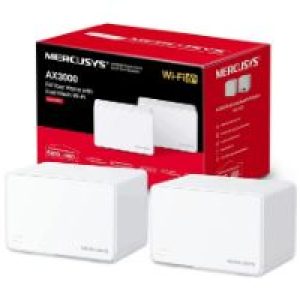 Mesh Mercusys AX3000 RJ45 Pack 2 Blanco (Halo H80X)