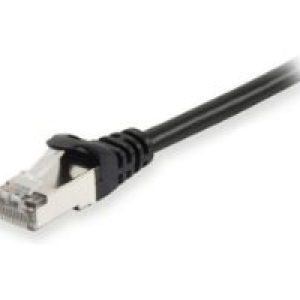 Cable EQUIP RJ45 Cat.6 S/FTP 10m Negro (EQ606108)
