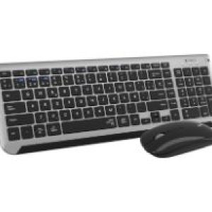 T+Ratón SUBBLIM Dual Prestige Negro/Gris(SUBKBC-DCEP20)