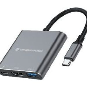 Adaptador CONCEPTRONIC USB-C a HDMI/USB-A/C (DONN18G)