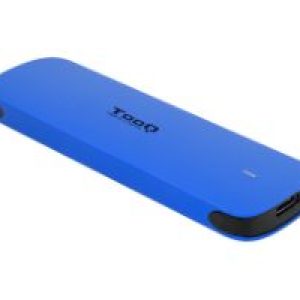 Caja TooQ SSD M.2/NVMe/PCIe USB-C 3.1 Azul (TQE-2201BL)