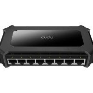 Switch CUDY 8xRJ45 GbE Negro (GS108D)