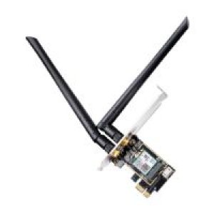 Adaptador CUDY AX5400 PCIe WiFi 6E BT Negro (WE3000)