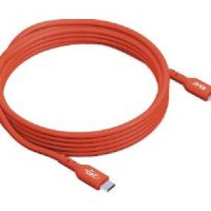 Cable Club 3D USB-C PD 240W 3m M/M Naranja CAC-1513