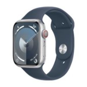 Apple Watch S9 45mm GPS BT 4G Plata/Azul (MRMG3QL/A)