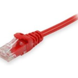 Cable EQUIP RJ45 Cat.6a U/UTP 10m Rojo (EQ603027)