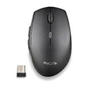 Ratón NGS Bee Wireless hasta 1600dpi Negro (BEEBLACK)
