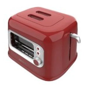 Tostador Vertical CECOTEC RetroVision Rojo (08043)