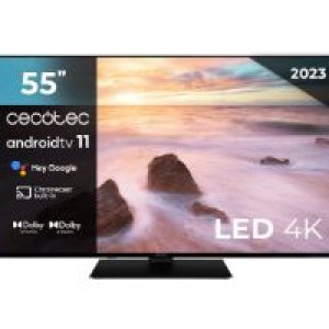 TV CECOTEC 55″ ALU20055Z UHD 4K HDMI Android TV (02600)