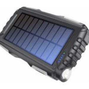 PowerBank DENVER Solar 20000mAh USB-C Negro (PSO-20010)