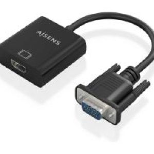Conversor AISENS VGA/M a HDMI/3.5mm/mUSB/H (A115-0873)