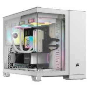Caja Corsair 2500X mATX Mini-ITX Blanca (CC-9011266-WW)