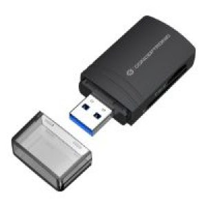 Lector Tarjetas CONCEPTRONIC USB-A 3.0 Negro (BIAN06B)