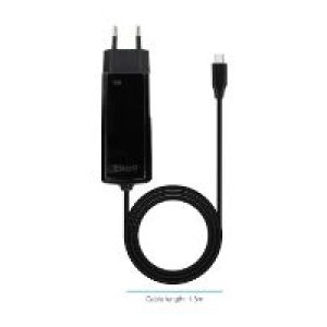 Cargador TooQ USB-C PD 65W Negro (TQLC-USBCGAN65PD-C)